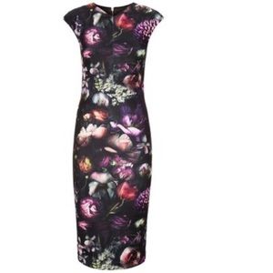 Beautiful - never worn red baker dress. Size 1